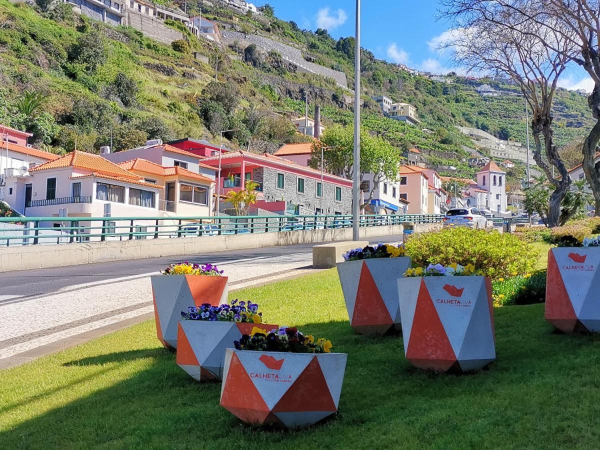 Charming Studios In Calheta Beach - Villa Esmeralda Zewnętrze zdjęcie